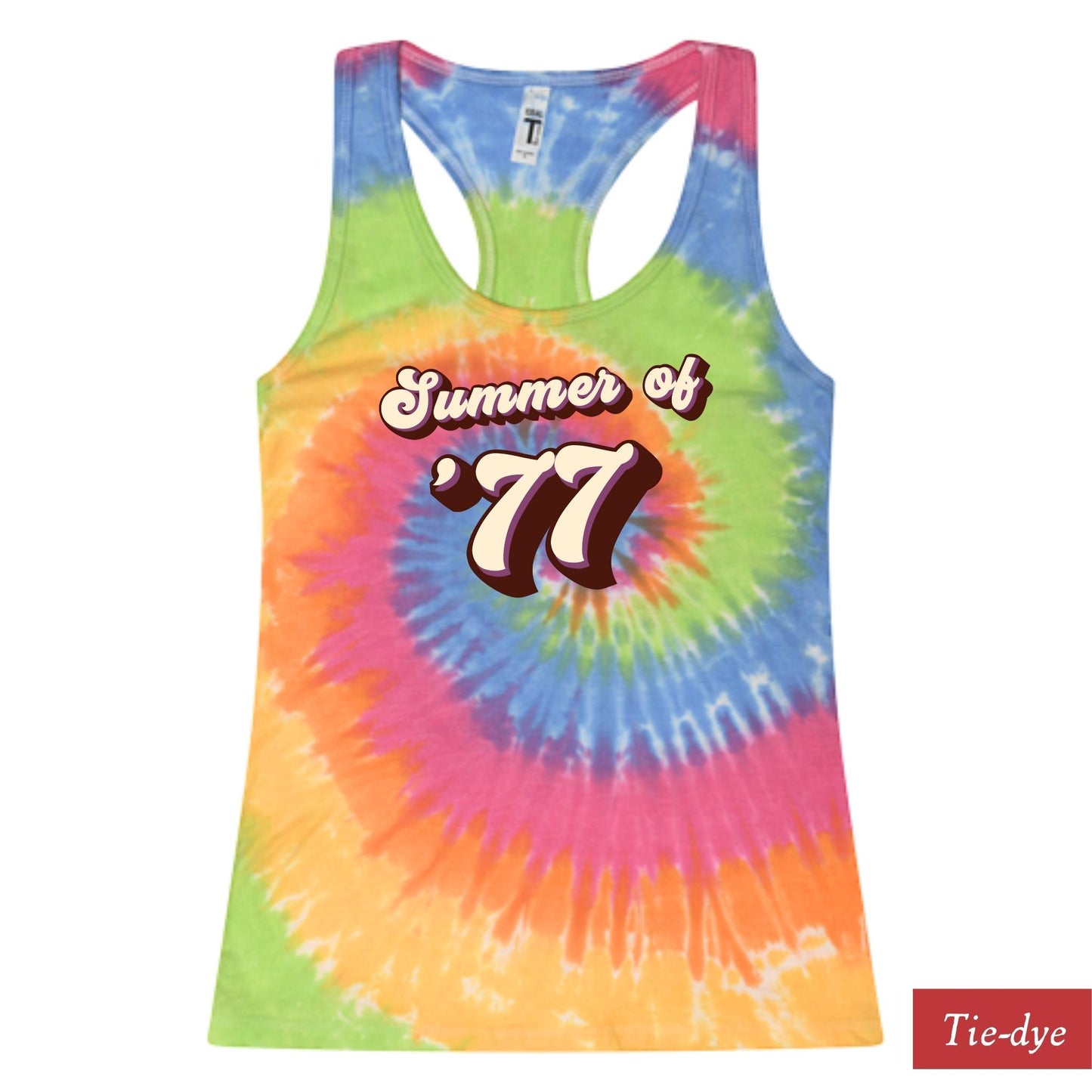 "Summer of '77" Limited Edition Women's Tank Top — Design close out