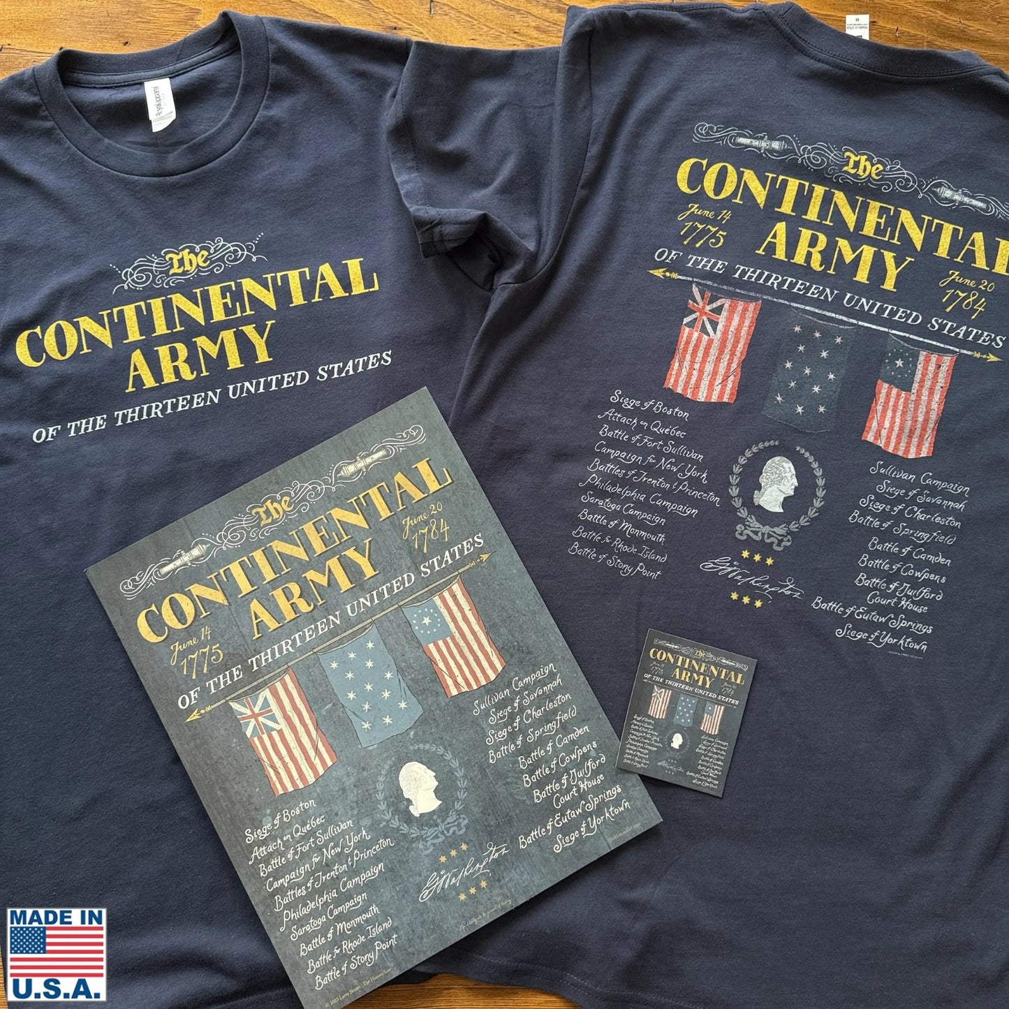 "The Continental Army" Collection from The History List store