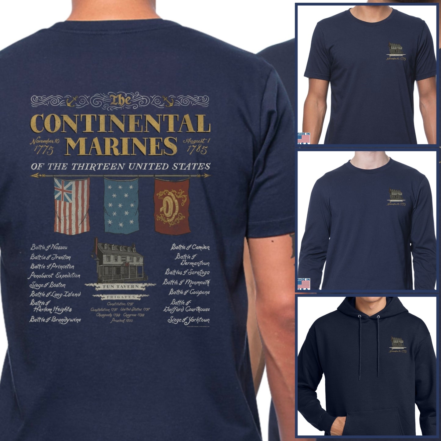 "The Continental Marines" from The History List store