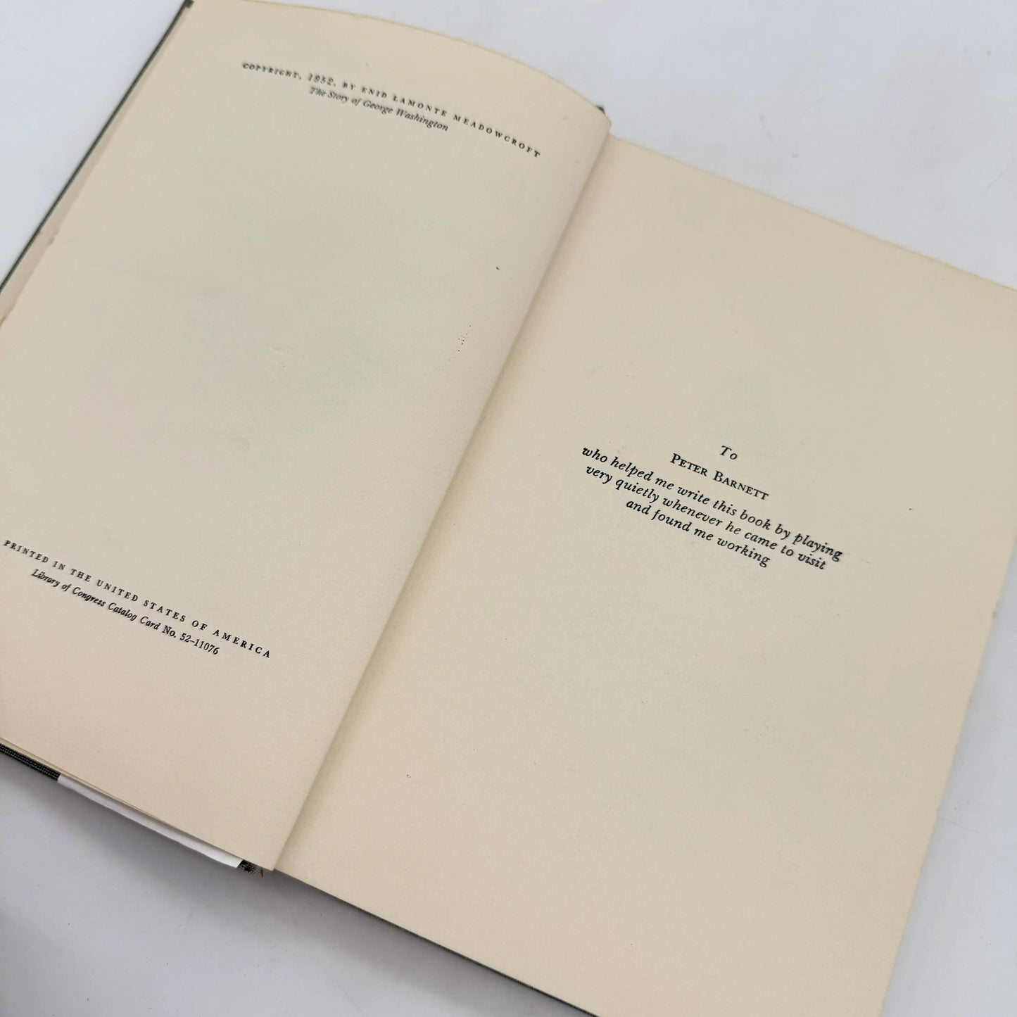 Six books about the life of George Washington from 1887 to 1953 — For young adult readers