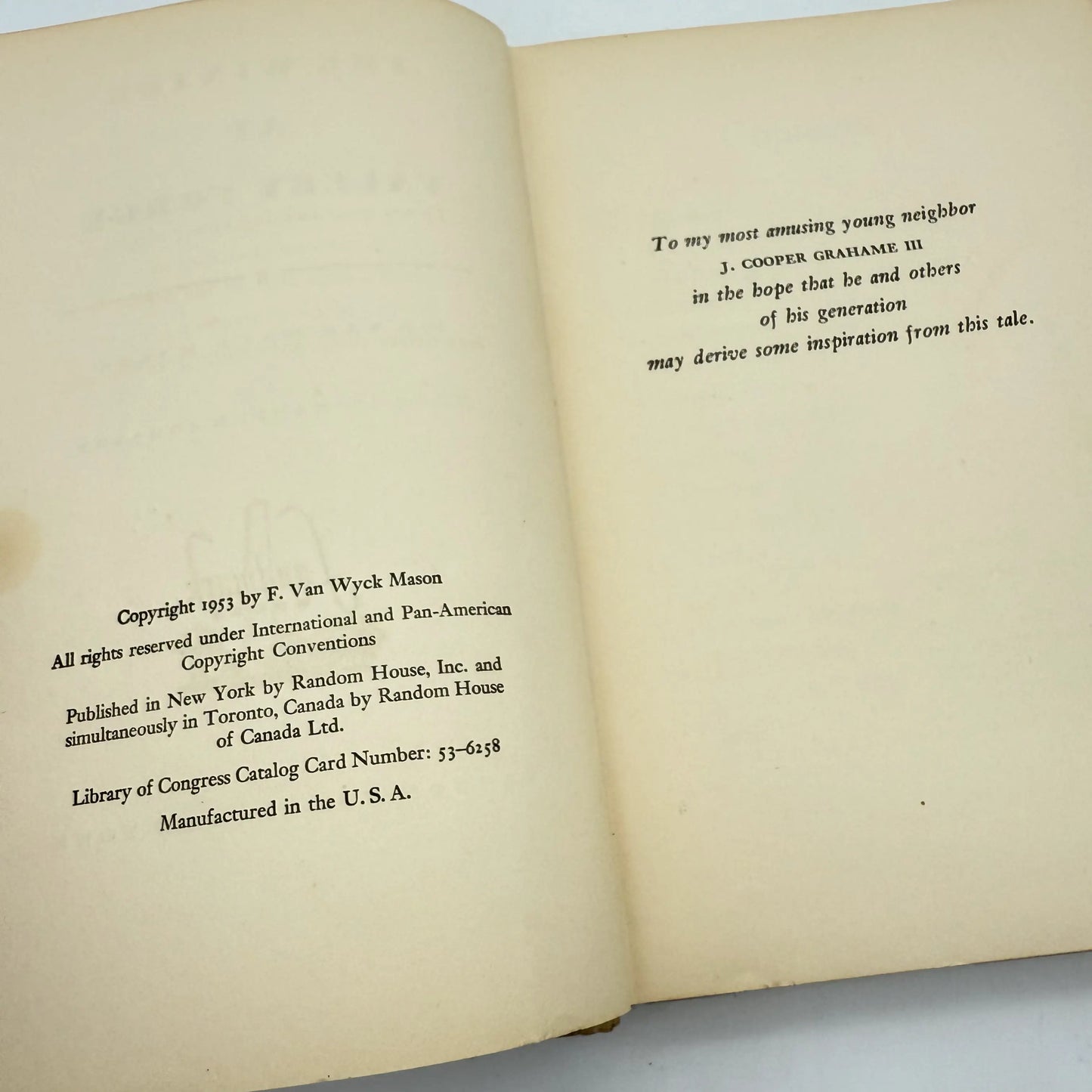 Six books about the life of George Washington from 1887 to 1953 — For young adult readers