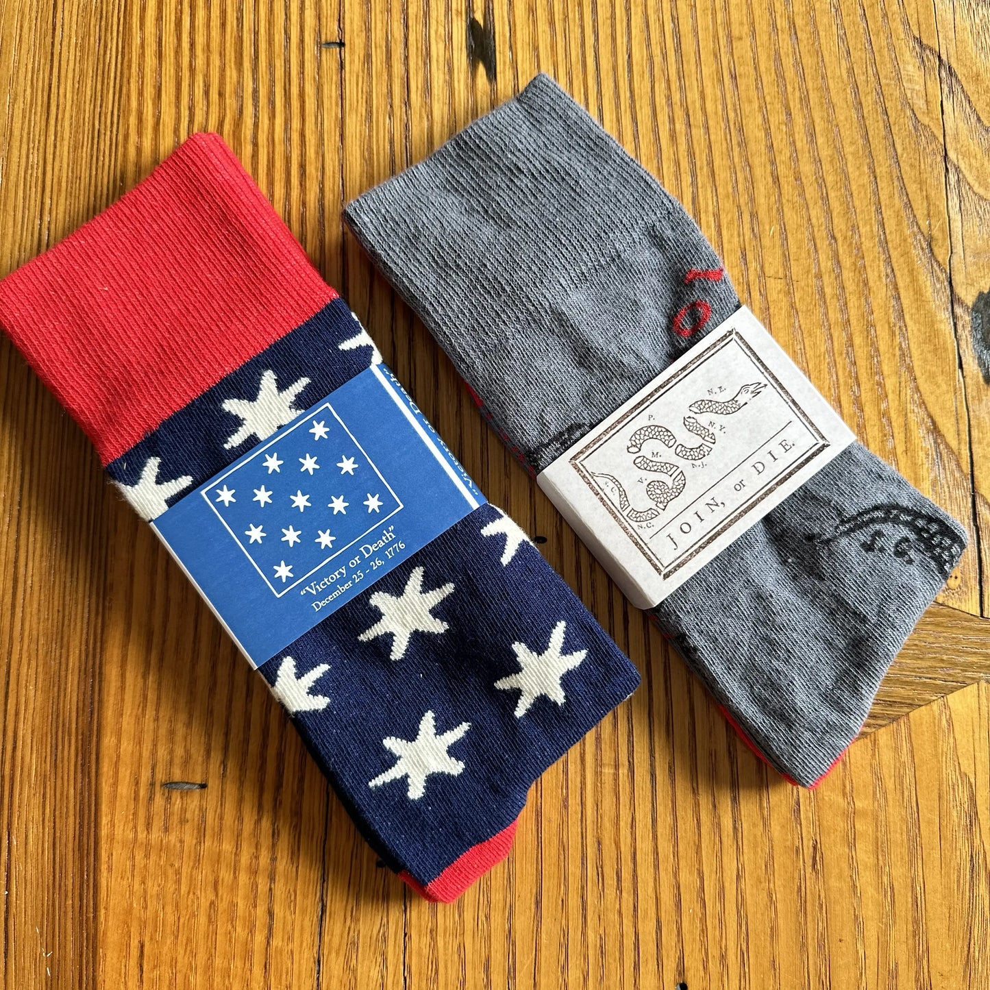 "Victory or Death" Socks — Made in USA