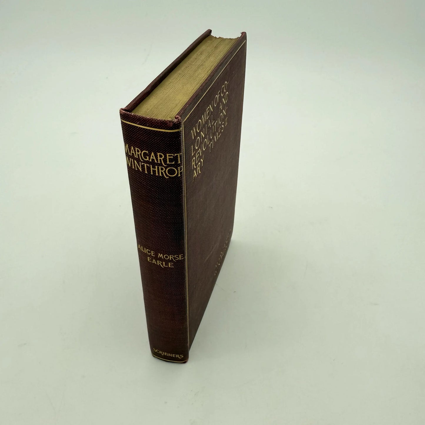 "Women of Colonial and Revolutionary Times: Margaret Winthrop" — 1895 — by Alice Morse Earle