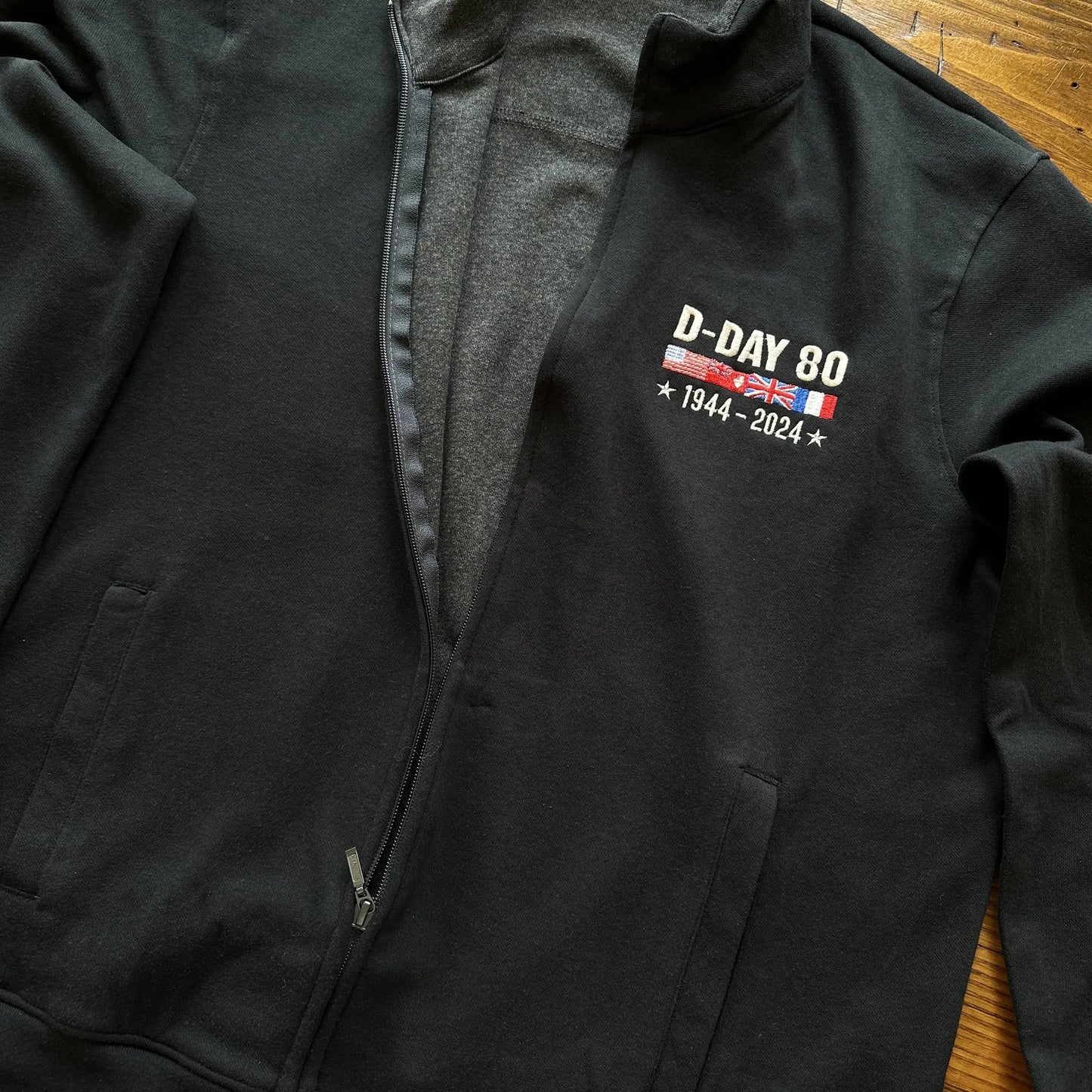 D-Day 80th Anniversary Embroidered Jacket with free personalization