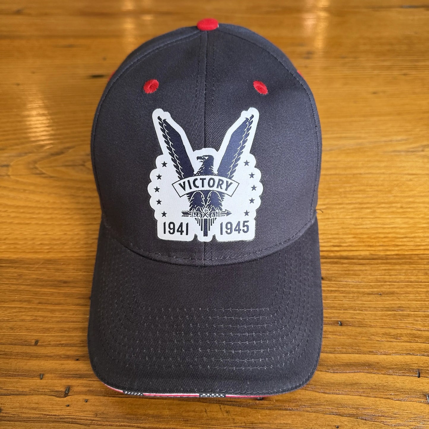 Navy WWII Victory 80th Anniversary Cap from The History List store