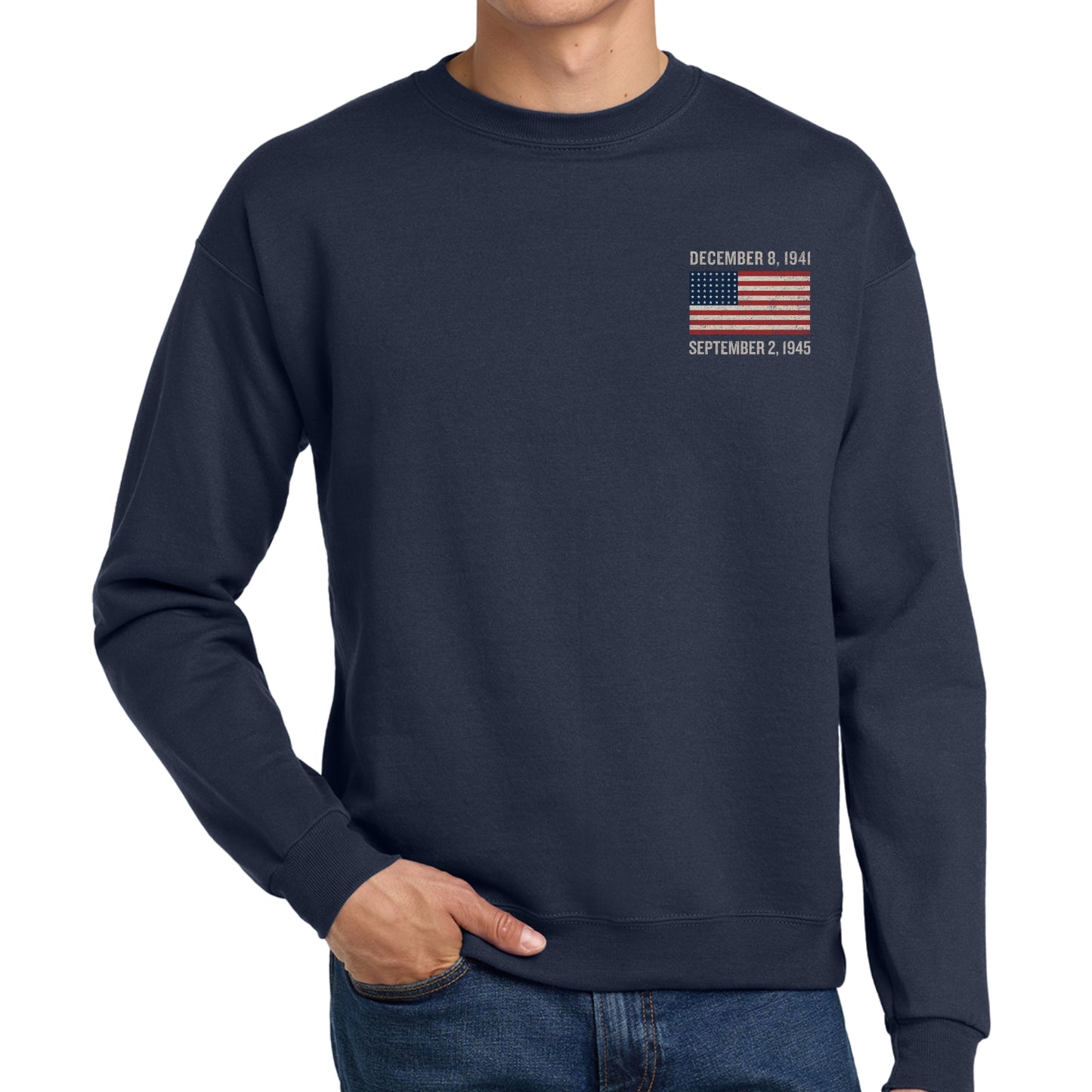 WWII Victory 80th Anniversary Crewneck sweatshirt