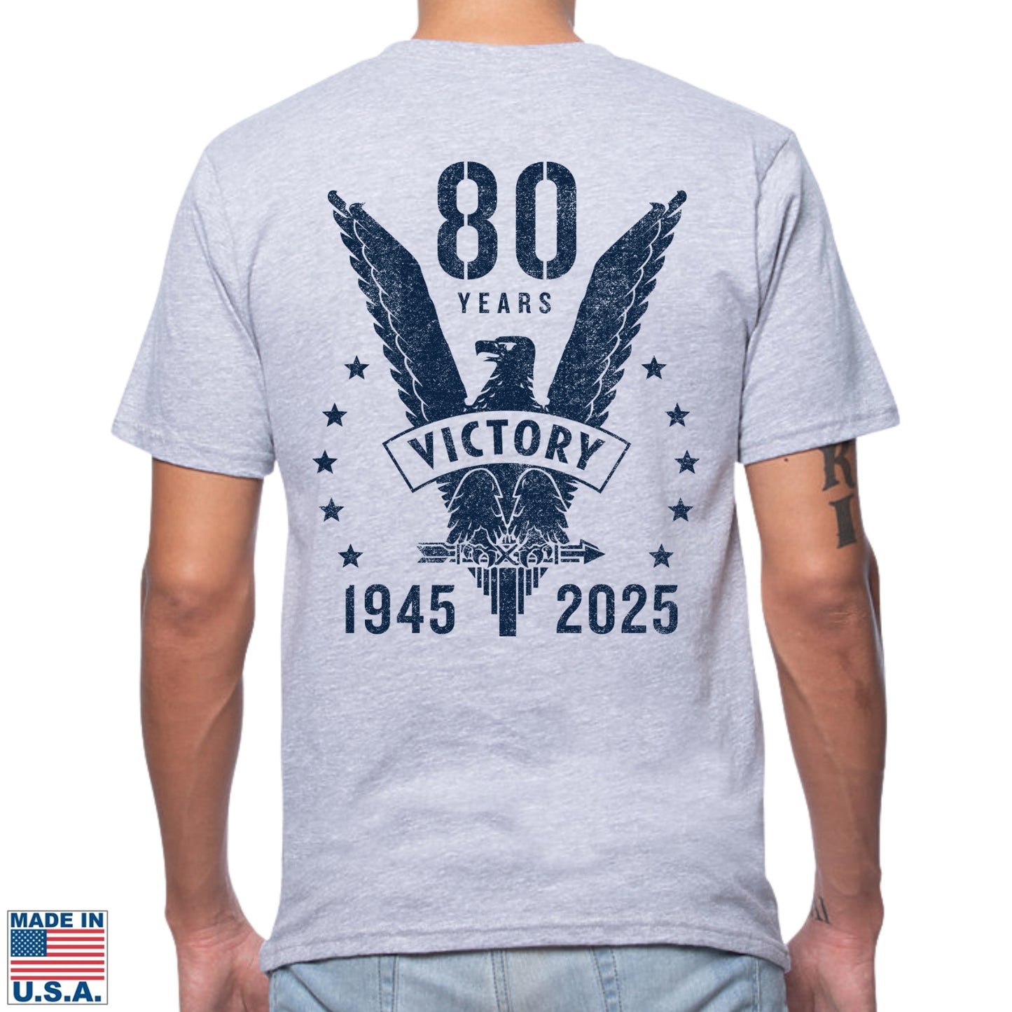 WWII Victory 80th Anniversary Made in America Shirt