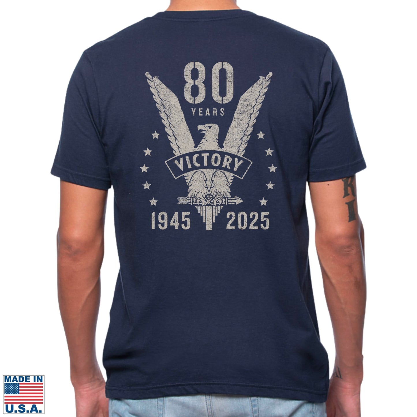 WWII Victory 80th Anniversary Made in America Shirt