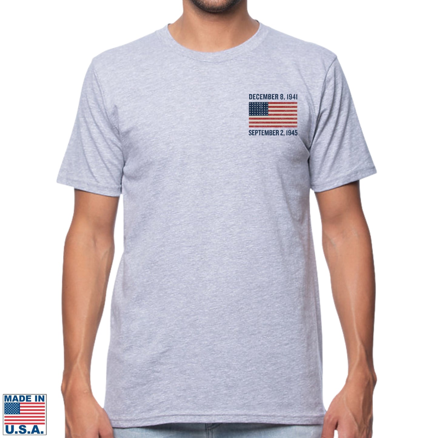 WWII Victory 80th Anniversary Made in America Shirt
