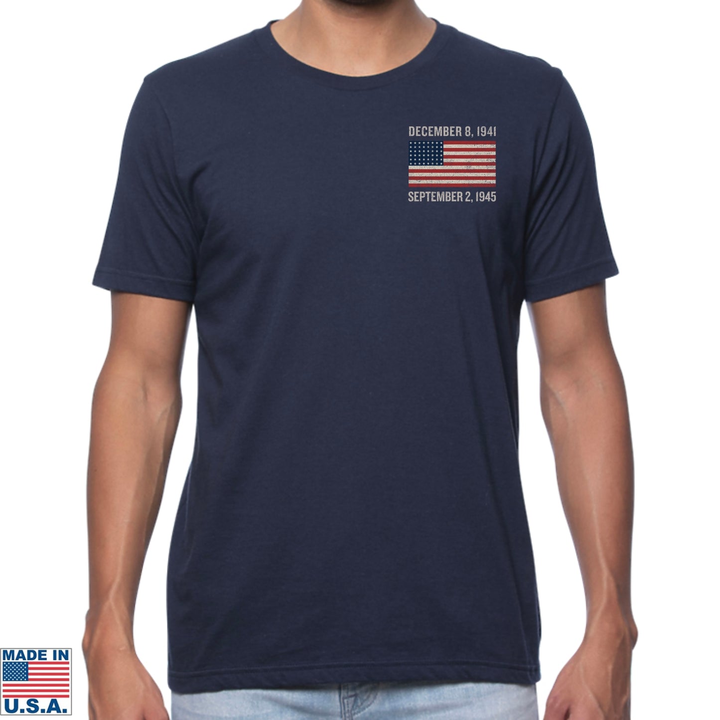 WWII Victory 80th Anniversary Made in America Shirt