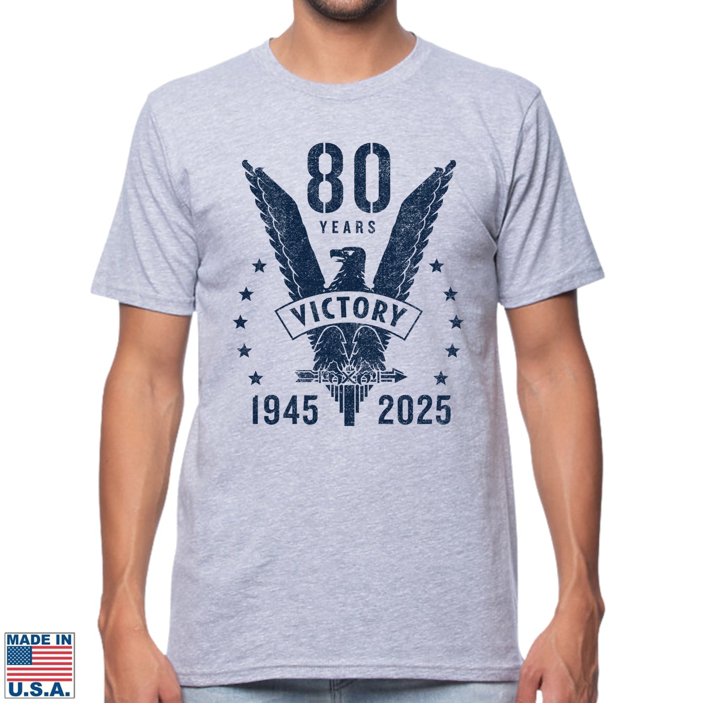 WWII Victory 80th Anniversary Made in America Shirt