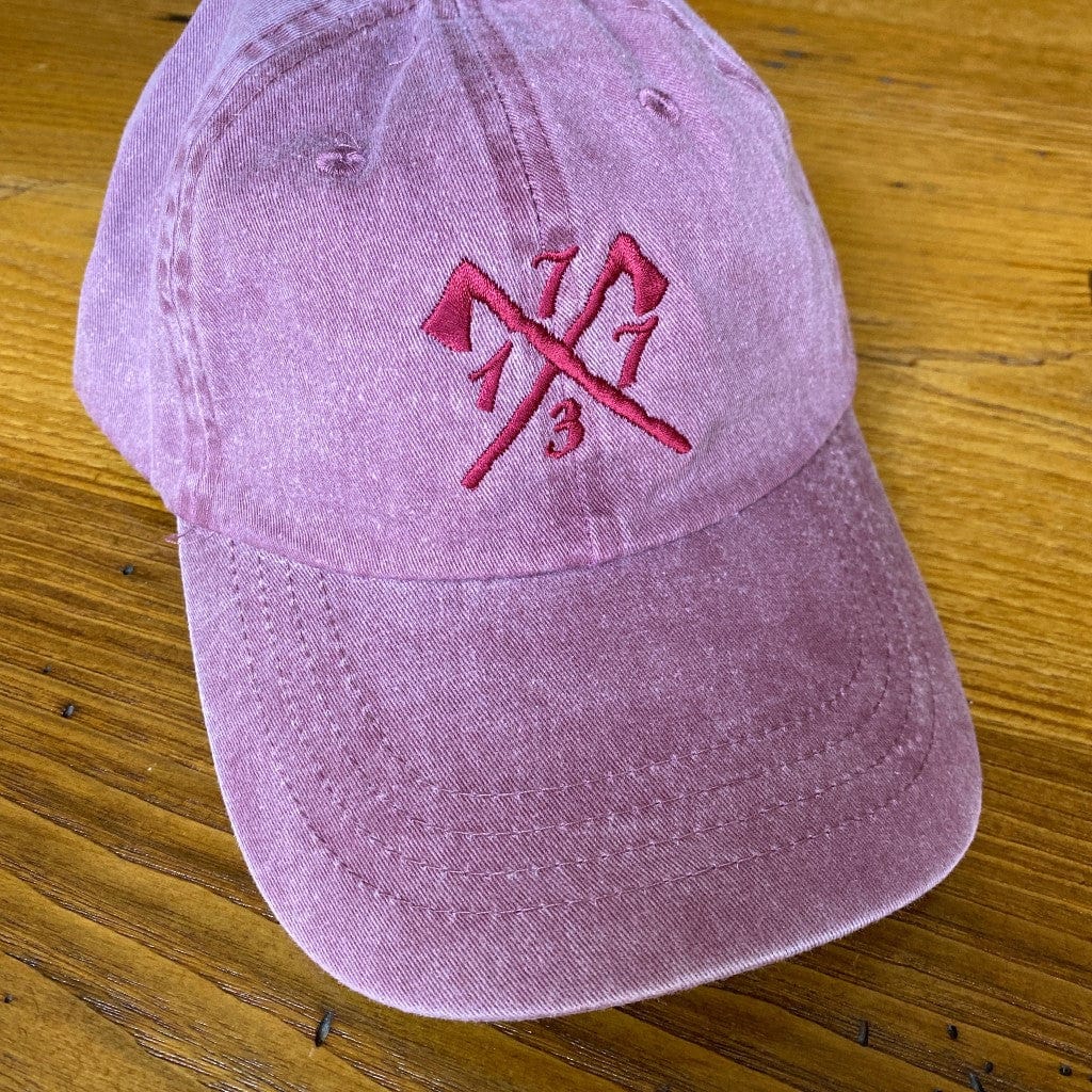 Embroidered "1773" Boston Tea Party cap - For hardcore history folks - Maroon from the History List Store