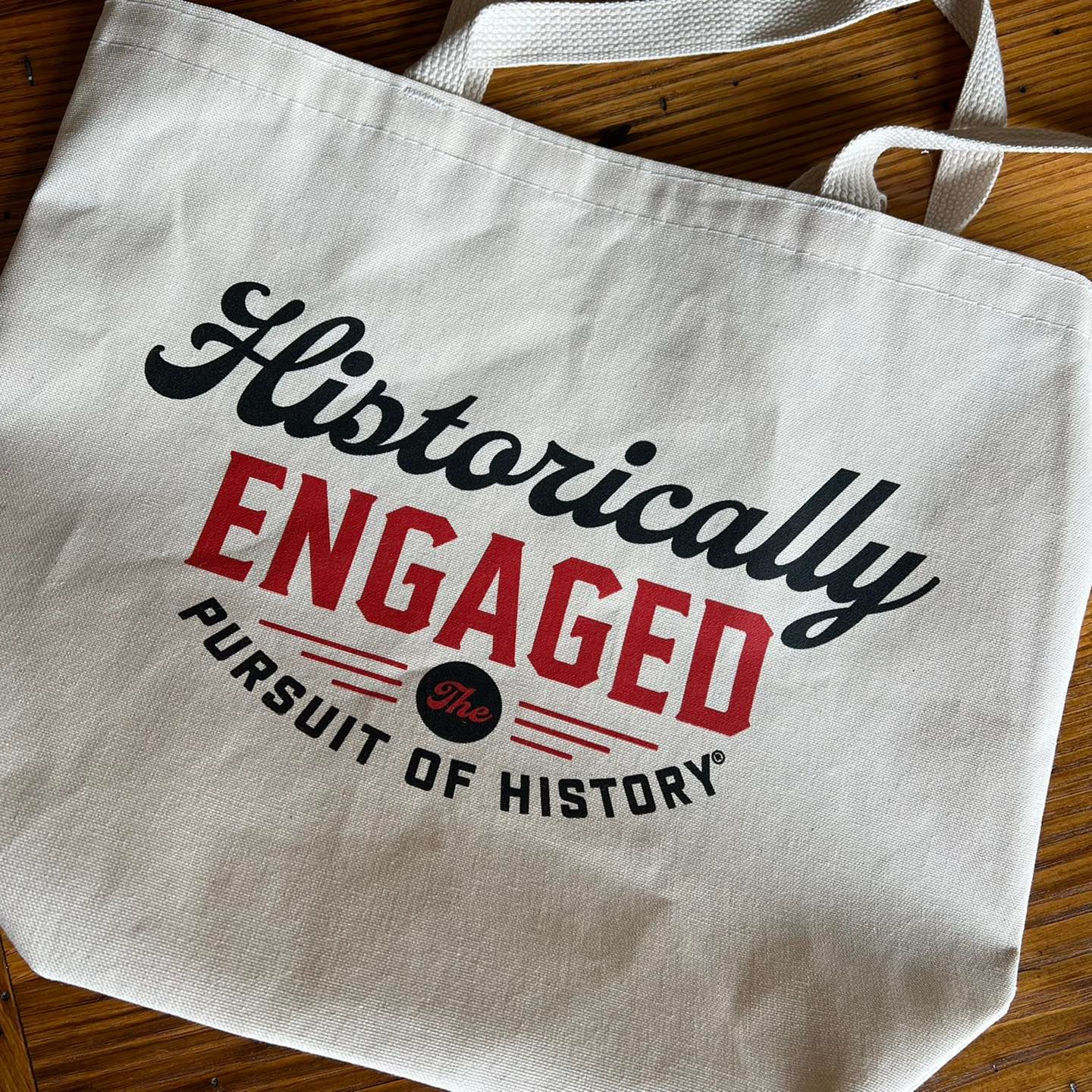 Historically Engaged Tote Bag