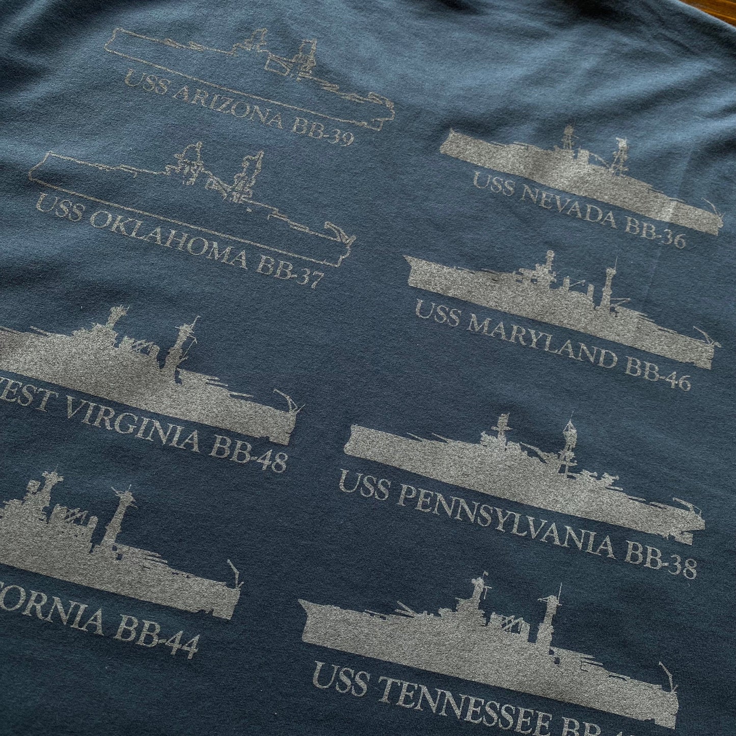 Pearl Harbor "Battleship Row" Long-sleeved Shirt