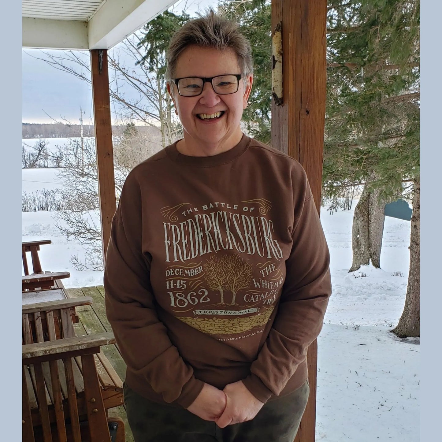 The Battle of Fredericksburg shirt from Mary Dealing