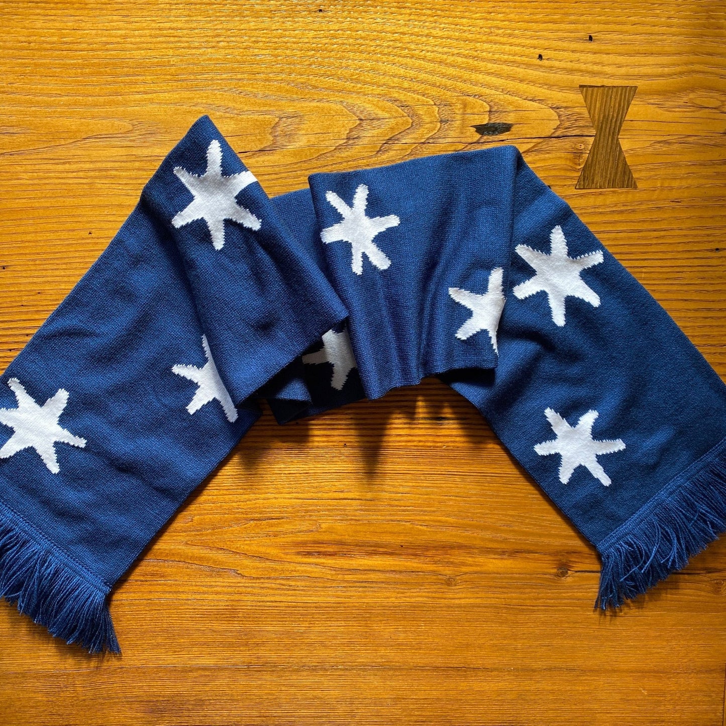 George Washington Signature "Victory or Death" woven scarf from the history list store