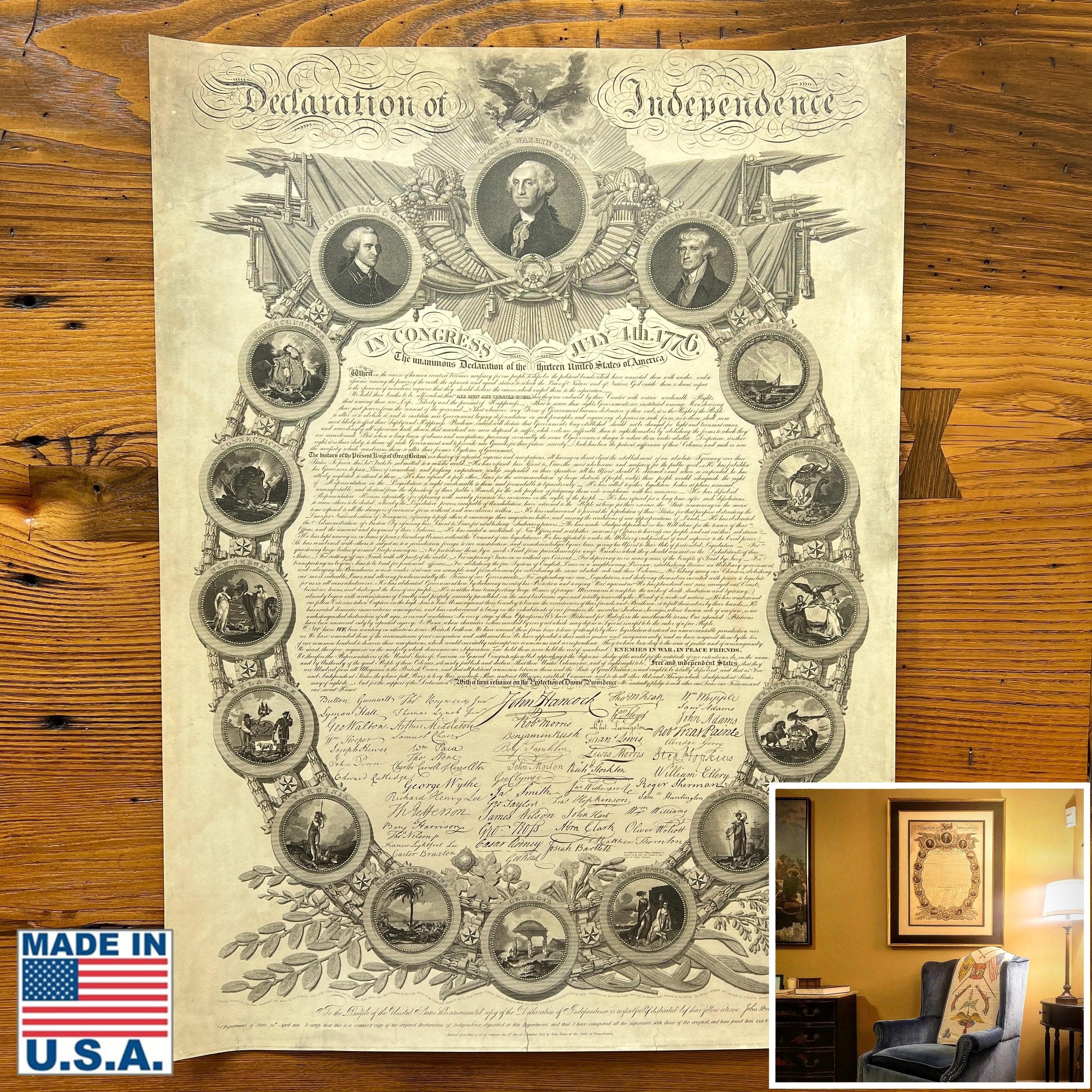 declaration of independence text printable version