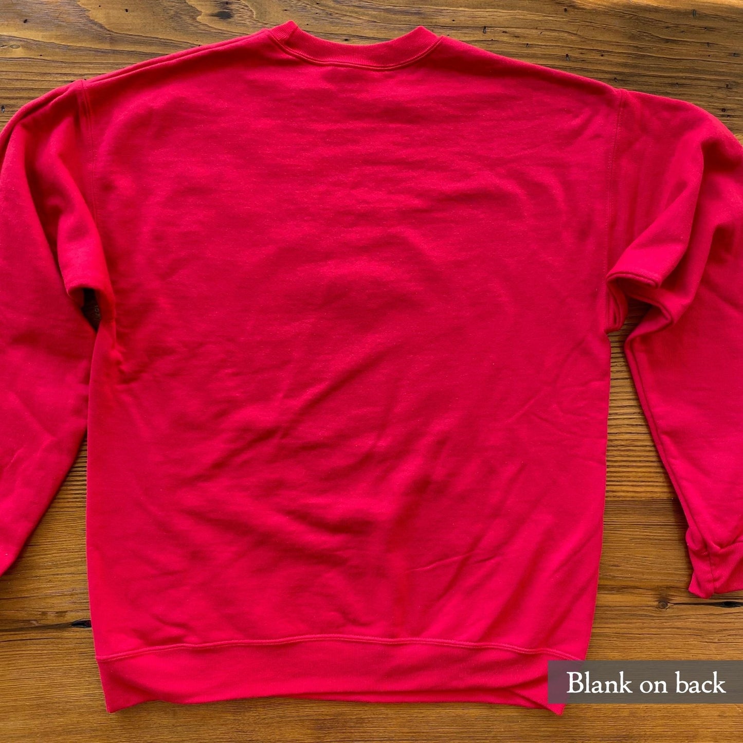 Back view of the George Washington's Christmas Day Crossing of the Delaware Crewneck sweatshirt — The Christmas sweatshirt for history nerds from The History List Store.