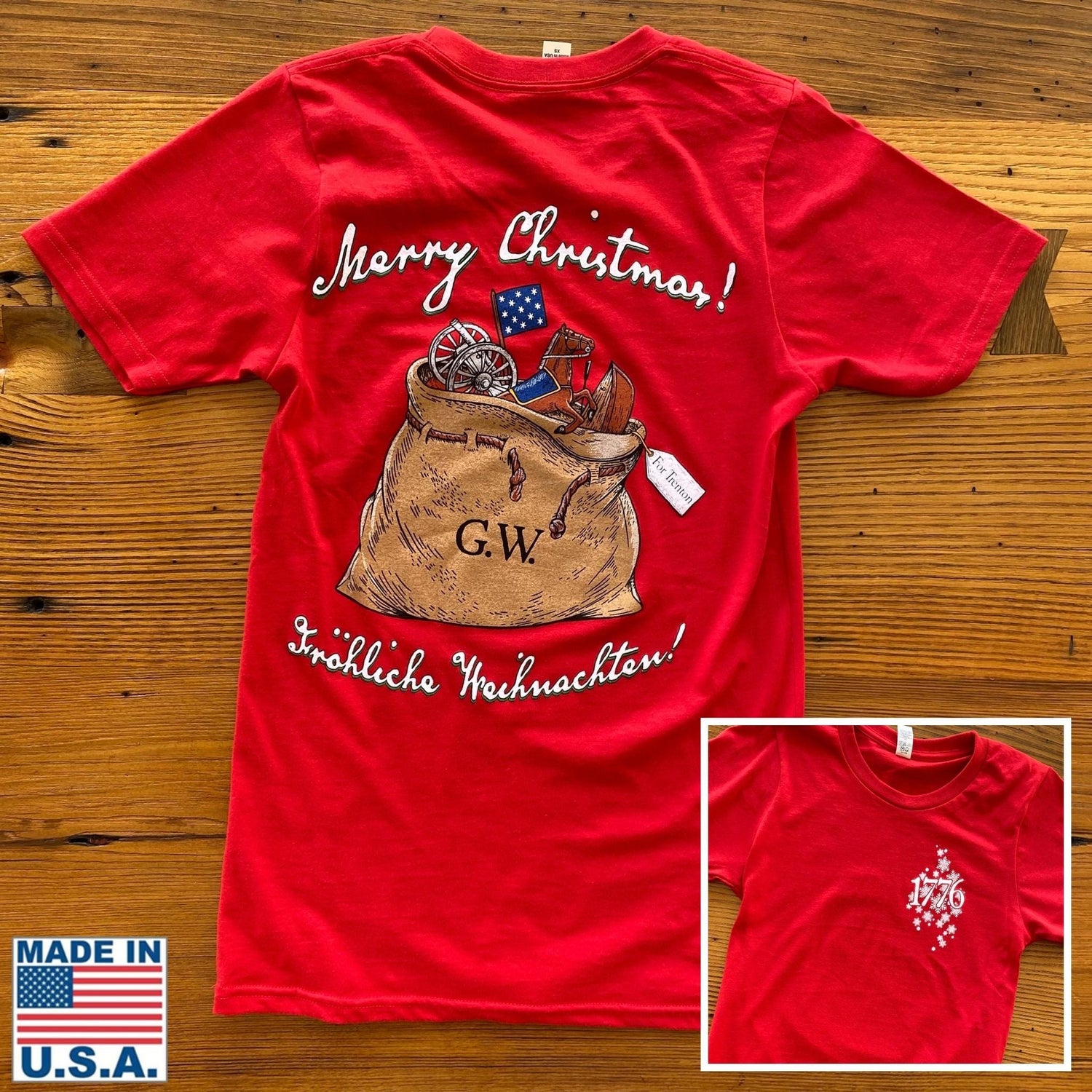 Christmas Shirt for History Lovers - December 25 - 26, 1776