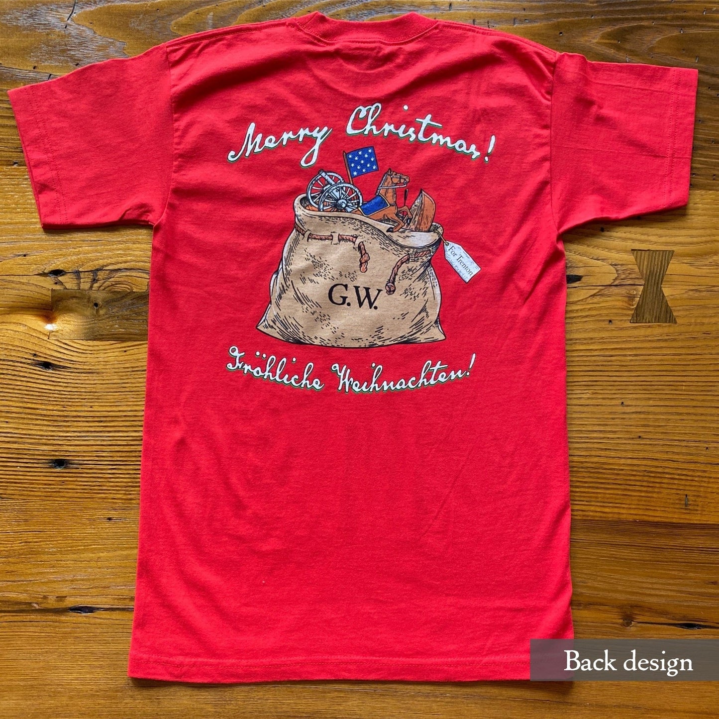 George Washington's Christmas Day Crossing of the Delaware Made in America Shirt — The Christmas shirt for history nerds