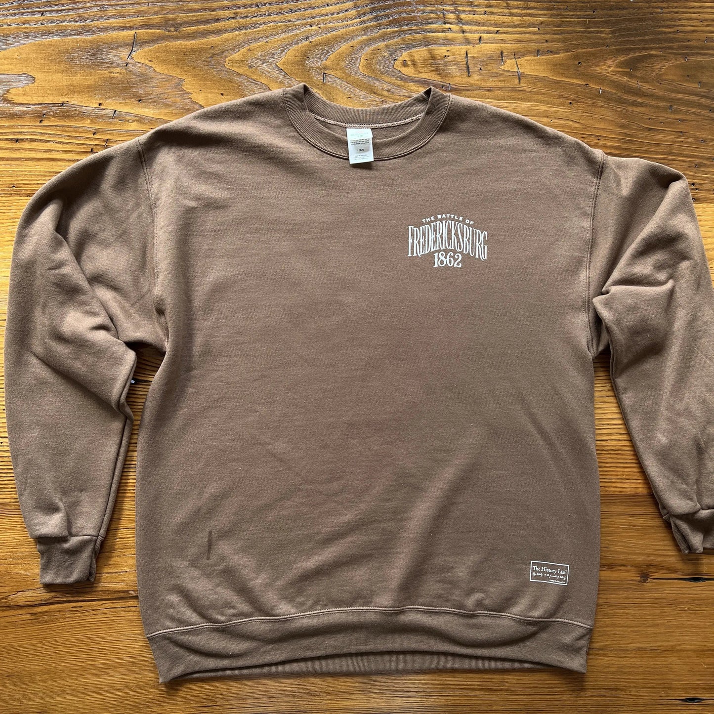 "The Battle of Fredericksburg — December 11-15, 1862" Crewneck sweatshirt