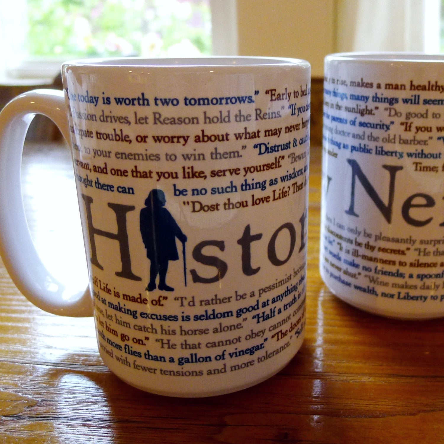 "History Nerd" mug, stickers, and magnets
