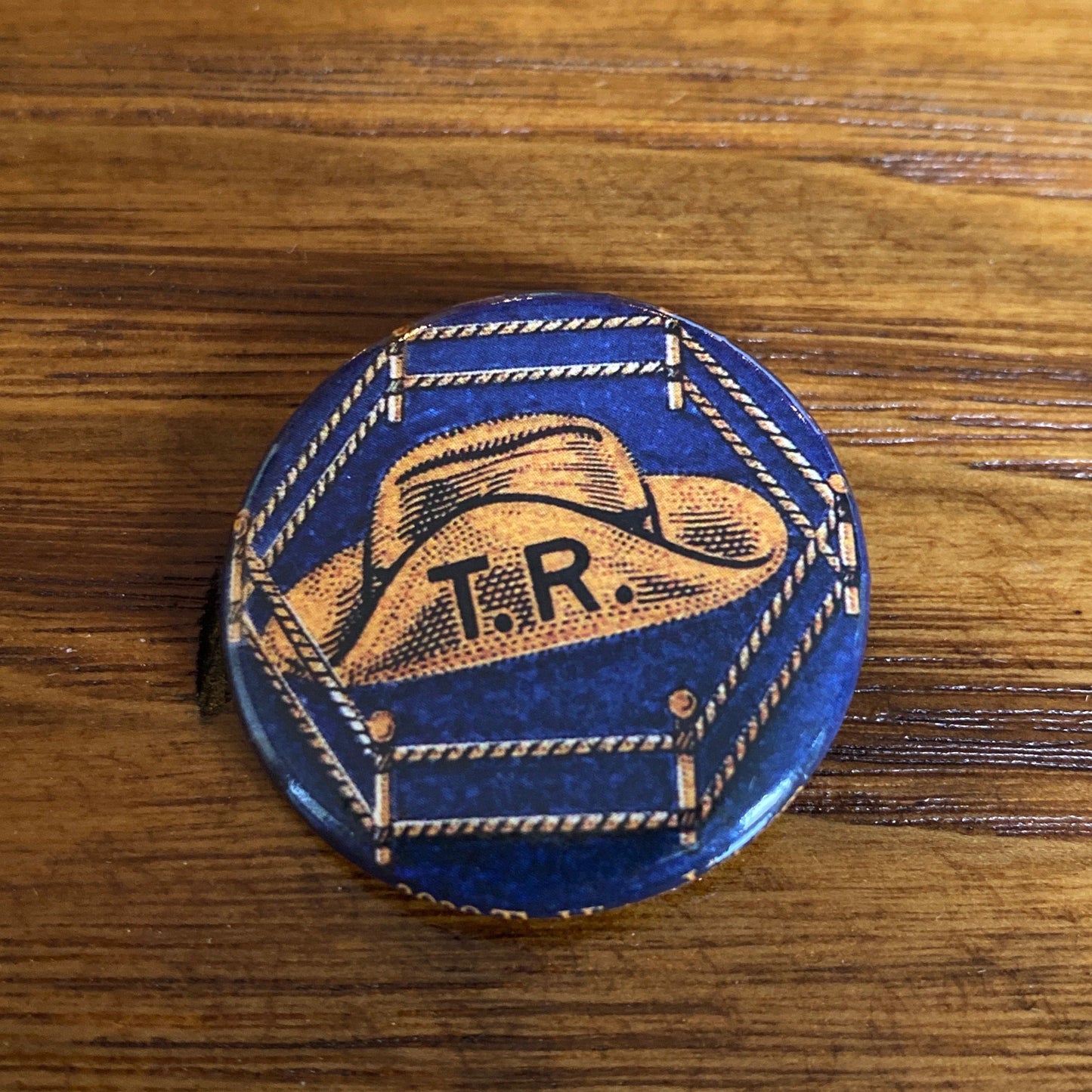 Teddy Roosevelt “Hat in the ring” presidential campaign button
