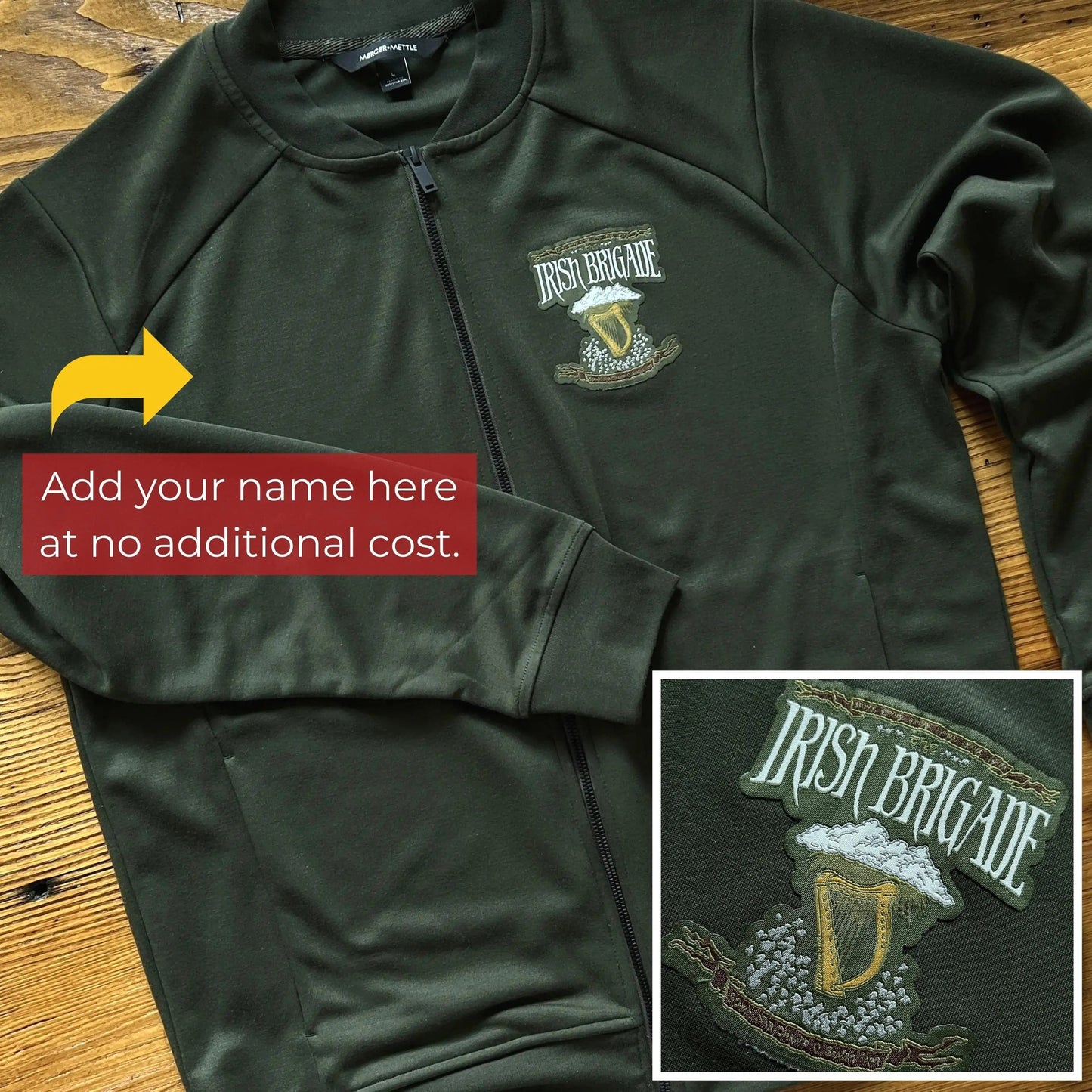 The Civil War "Irish Brigade" Jacket from The History List Store.