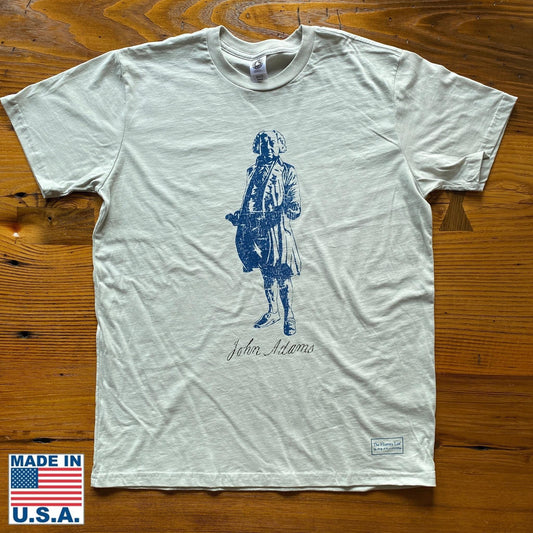John Adams "Signature Series" Shirt in Silver from The History List Store.