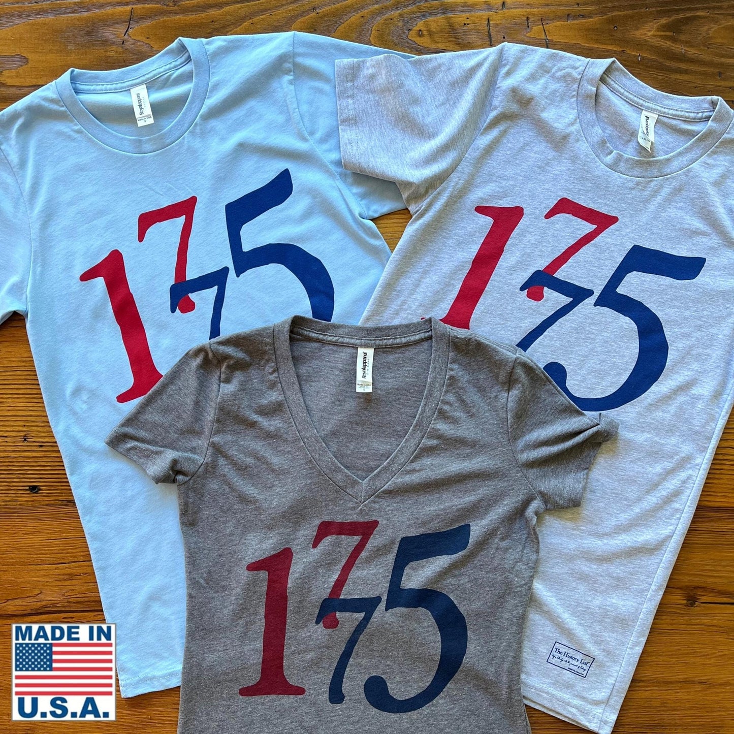 Lexington and Concord "1775" Shirt — Made in the USA Shirts from The History List store