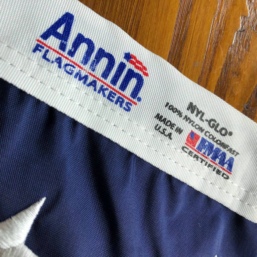 American Flag flown over Mount Vernon from The History List Store