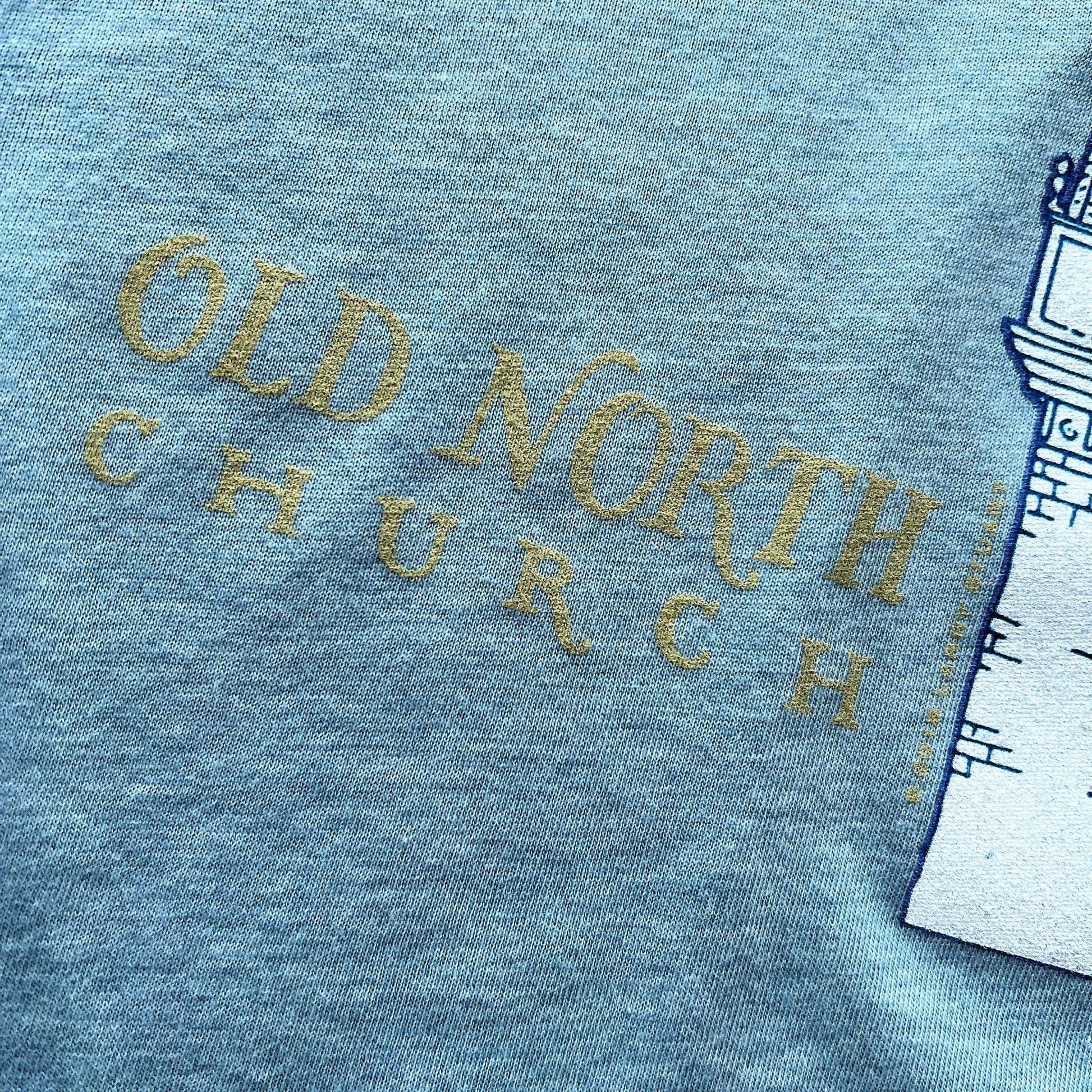 Old North Church Close-up print "One if by land . . ." Special Edition Shirt from the history list store
