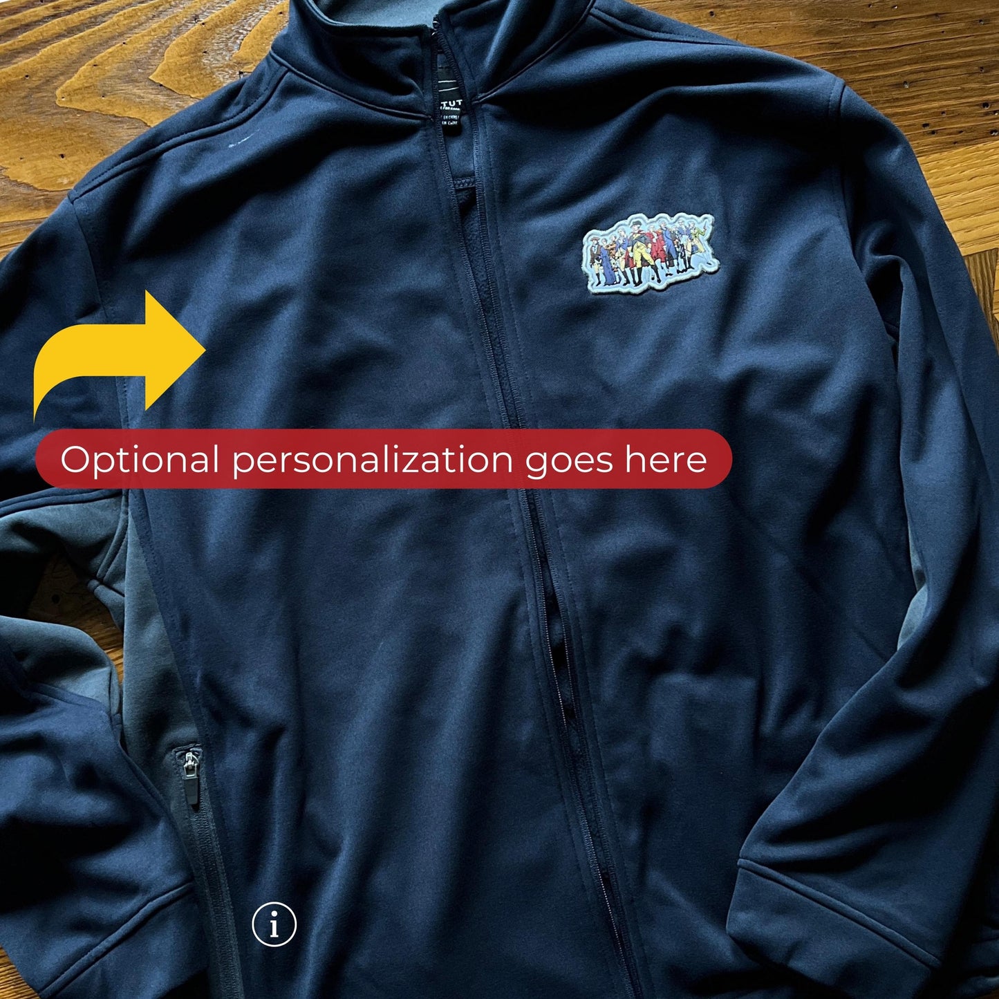 "Revolutionary Superheroes" Jacket with your name