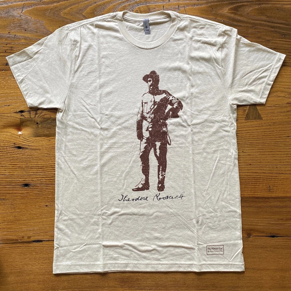 Cream Theodore Roosevelt "Signature Series" Shirt from the History List Store.