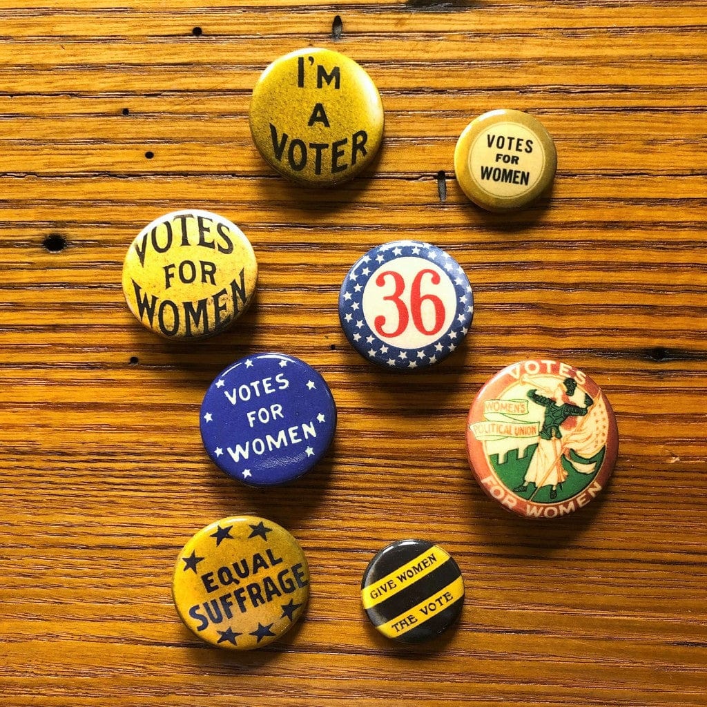 Suffrage Pins "Votes for Women" Button pin from The History List Store
