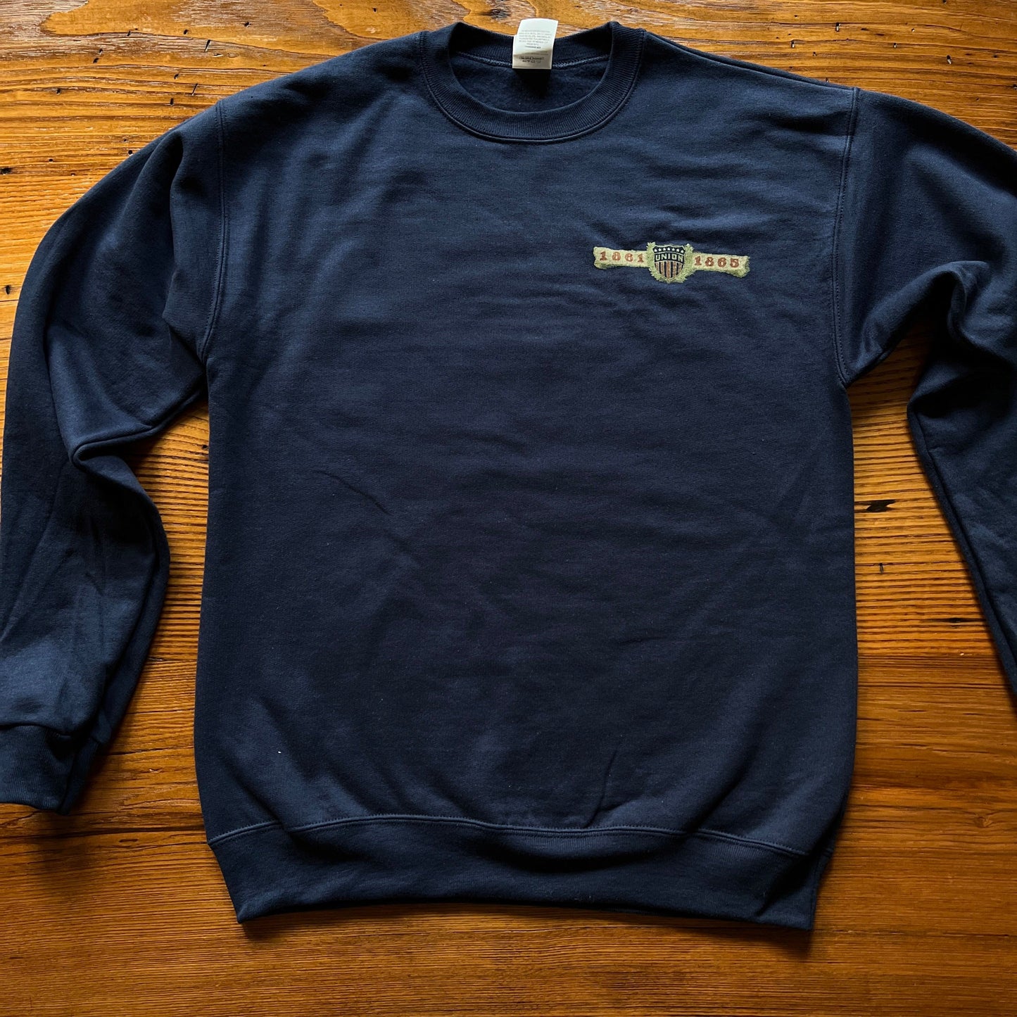 Front of "The Army of the Potomac" Crewneck sweatshirt from The History List store