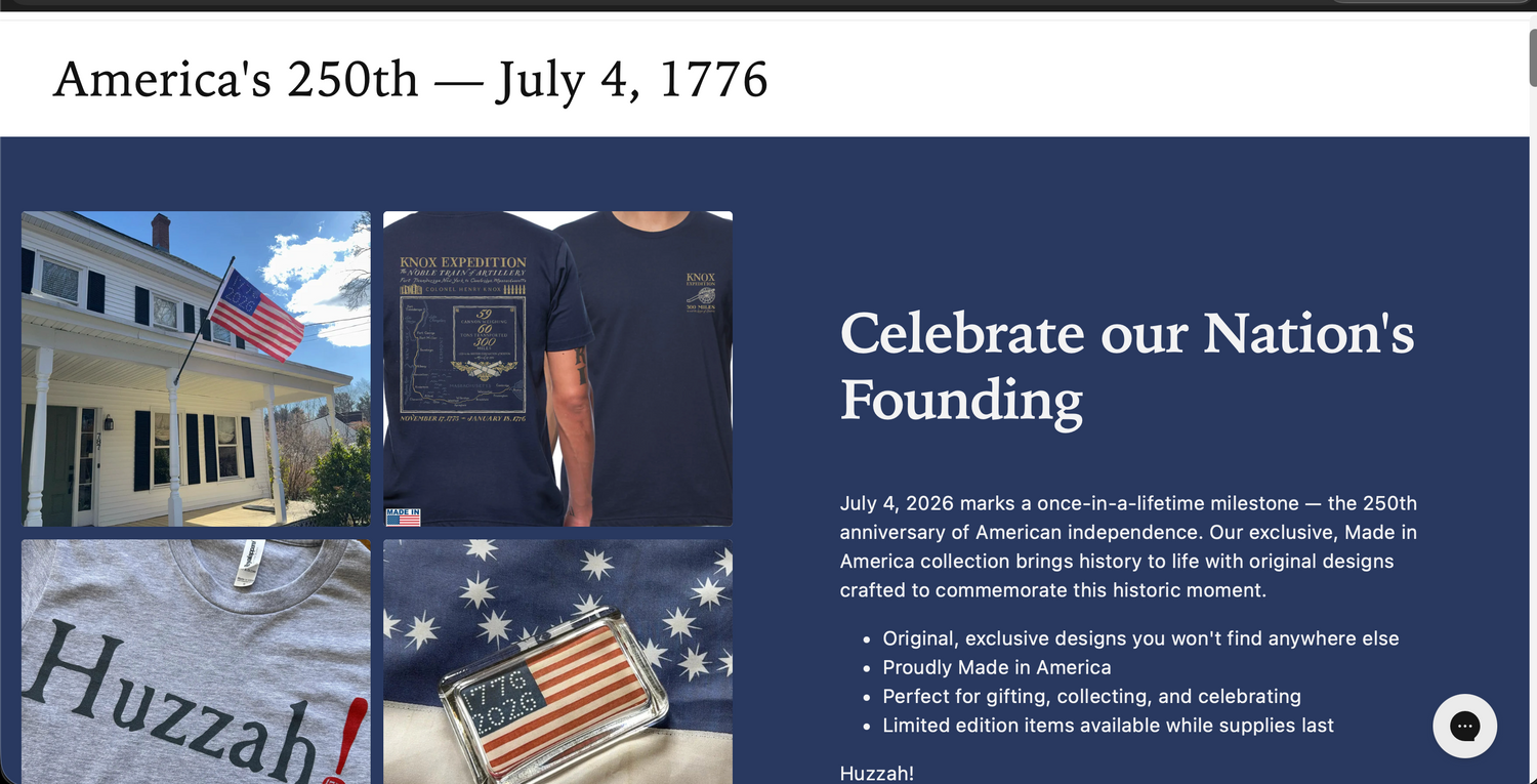 America's 250th — July 4, 1776