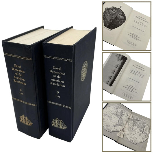 Naval Documents of the American Revolution — Volumes 6 and 9 — 1776 and 1777