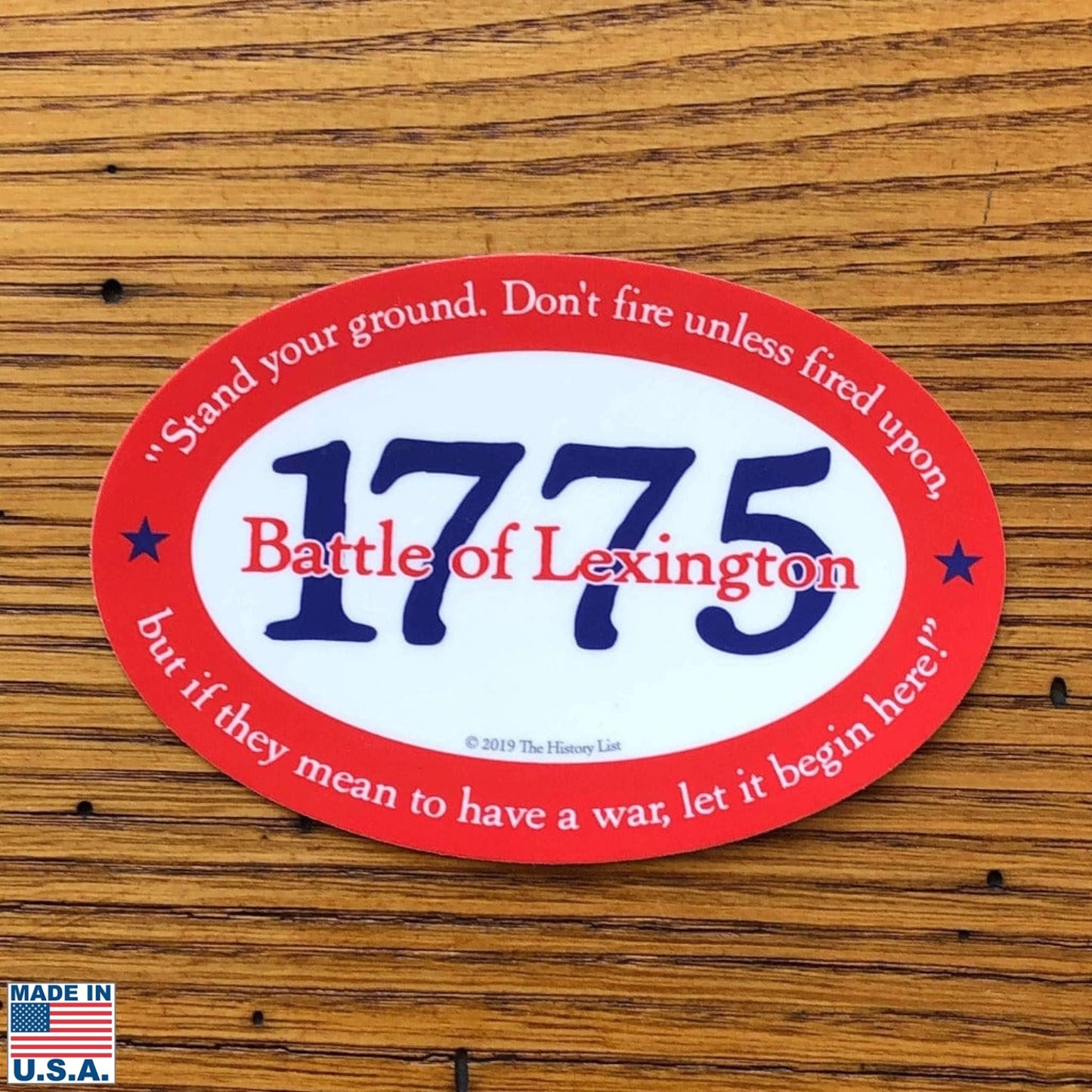 "1775 Battle of Lexington" Sticker