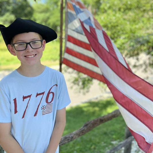 "1776 with Our Nation's First Flag" Shirt in Youth sizes