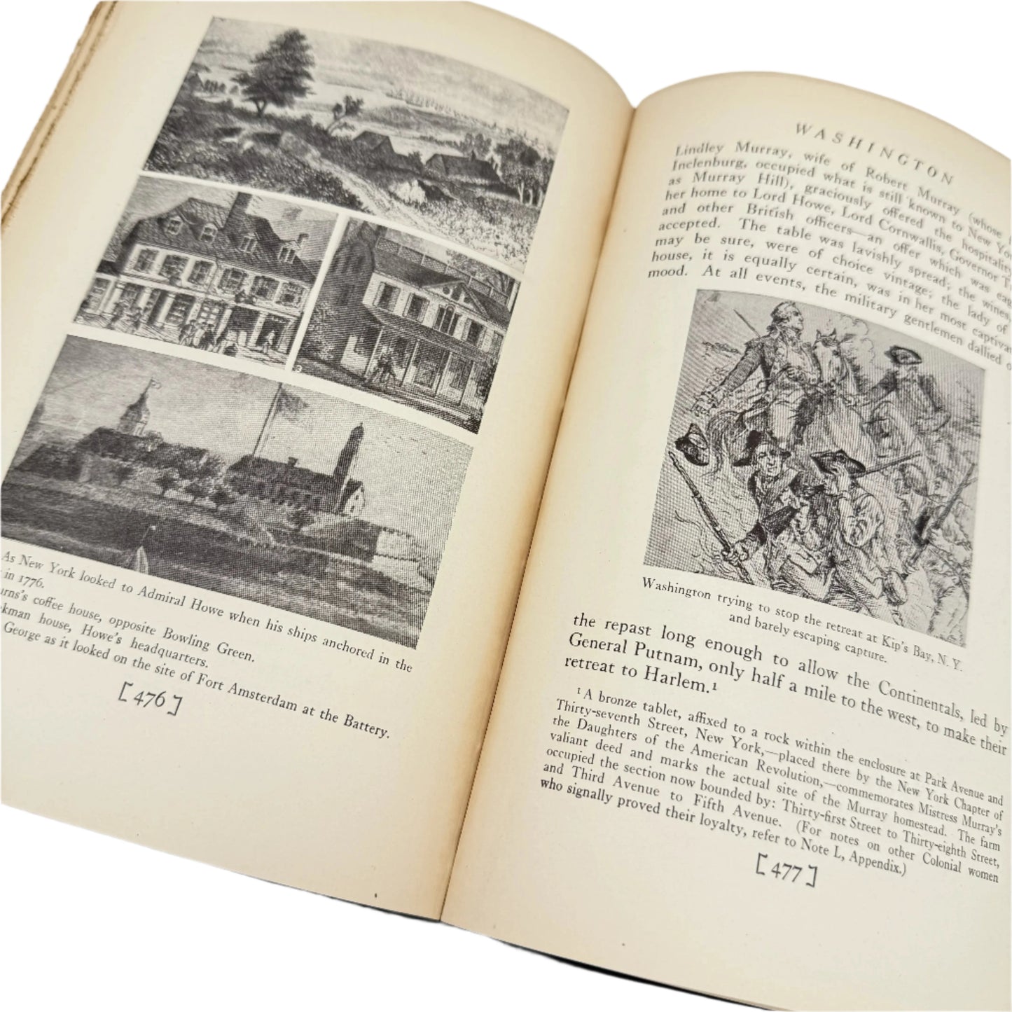 1927 "Washington" by Joseph Dillaway Sawyer — Two volume set