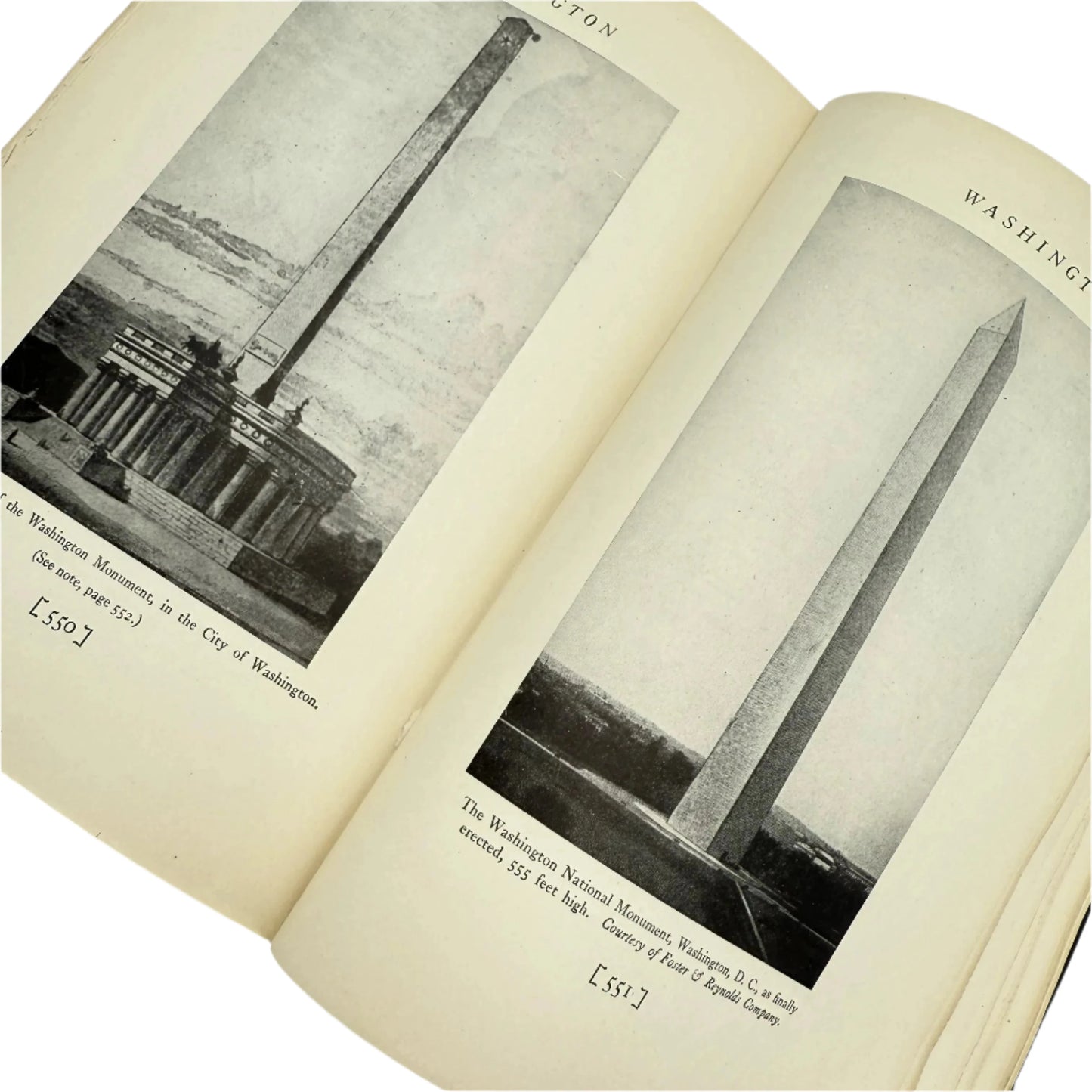 1927 "Washington" by Joseph Dillaway Sawyer — Two volume set