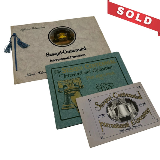 1926 Sesqui-Centennial International Exposition Booklets