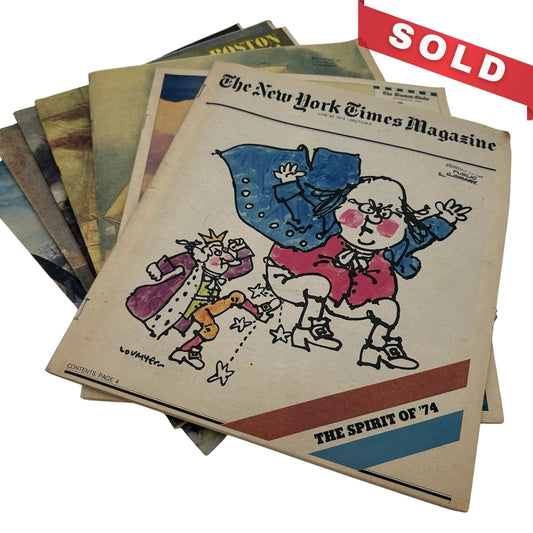 Newspaper supplements - Bicentennial and other historic events