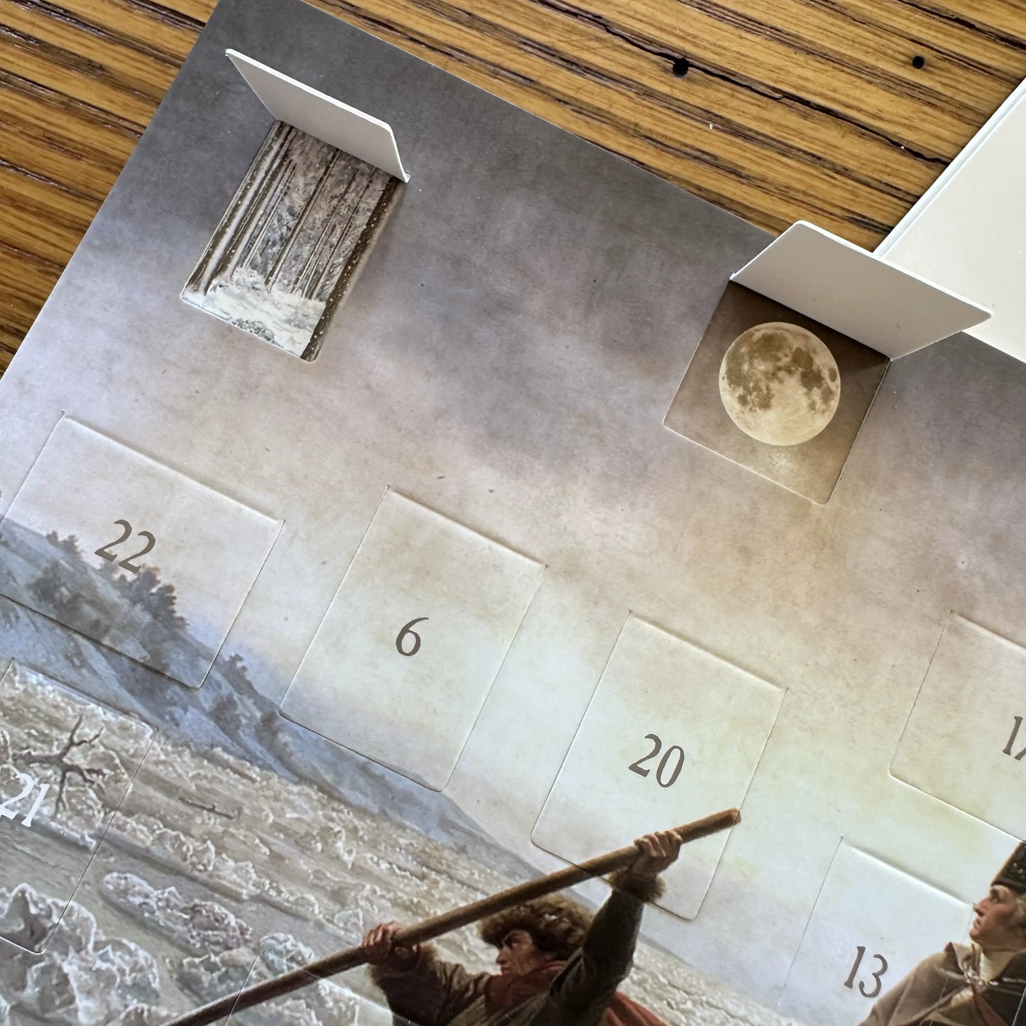 "Washington Crossing the Delaware" Advent Calendar — with special mailing envelope