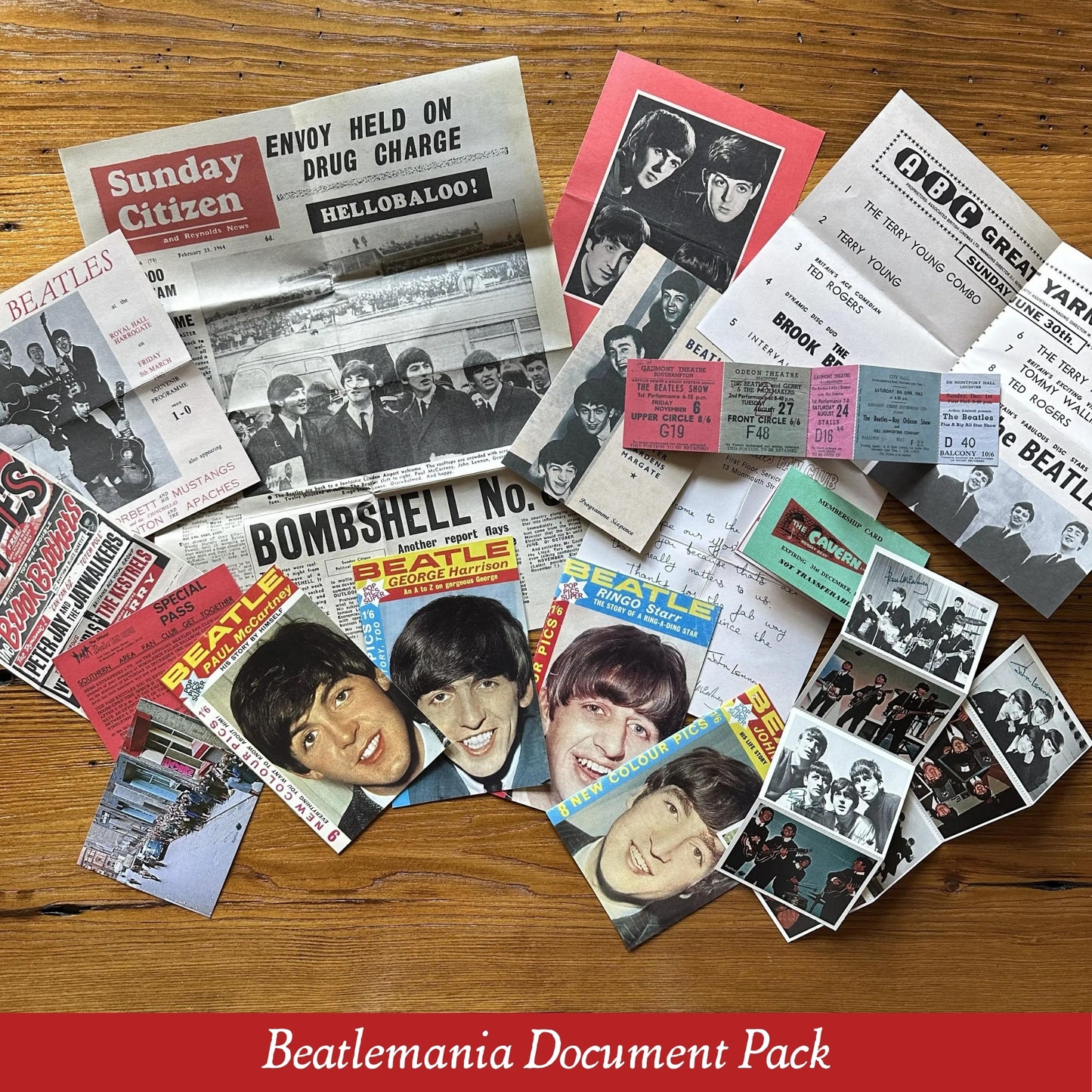 History Packs — The Blitz, Yanks, Churchill, or Beatlemania