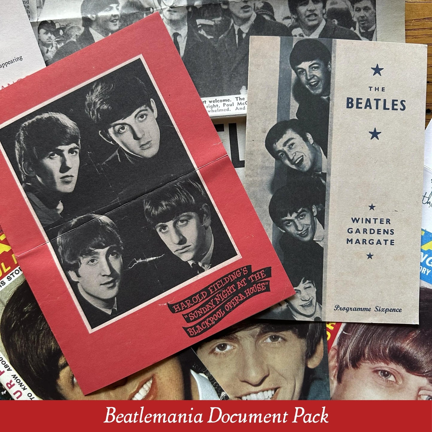 History Packs — The Blitz, Yanks, Churchill, or Beatlemania