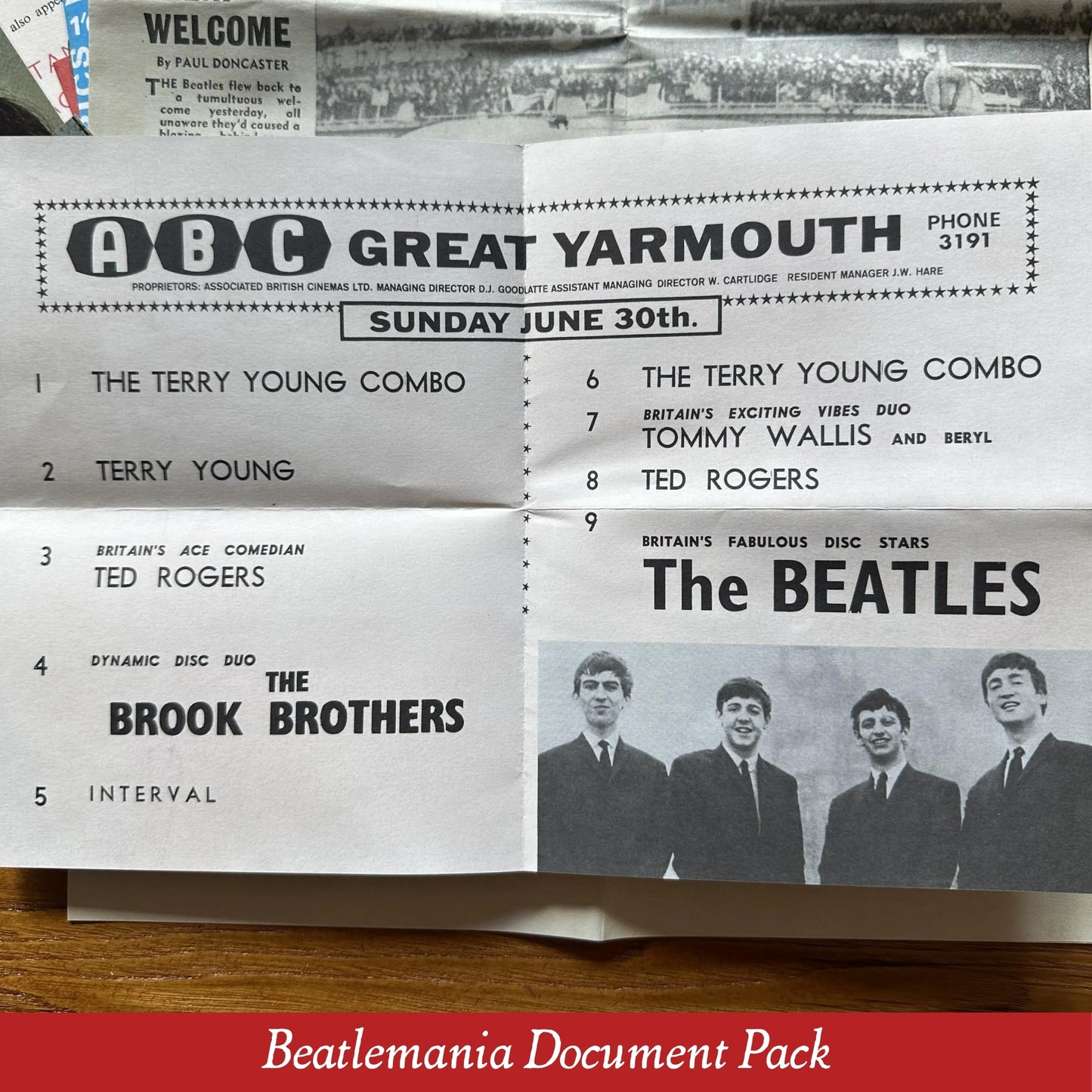 History Packs — The Blitz, Yanks, Churchill, or Beatlemania