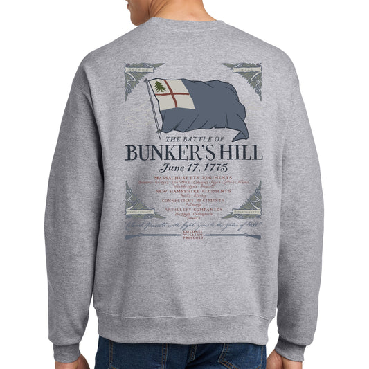 "The Battle of Bunker's Hill" Crewneck sweatshirt
