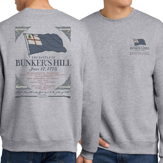 "The Battle of Bunker's Hill" Crewneck sweatshirt